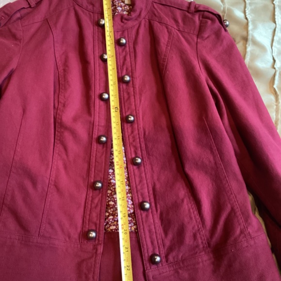 Maroon jacket size small - Picture 8 of 9